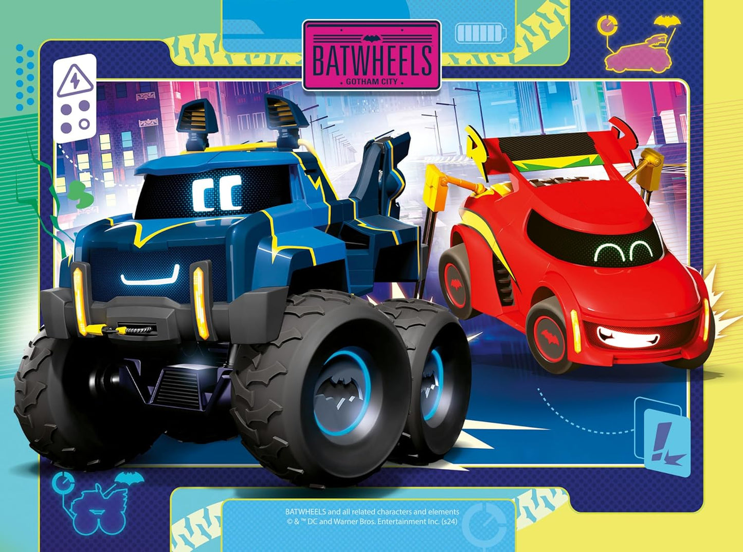 Ravensburger | Batwheels, 4 in a Box