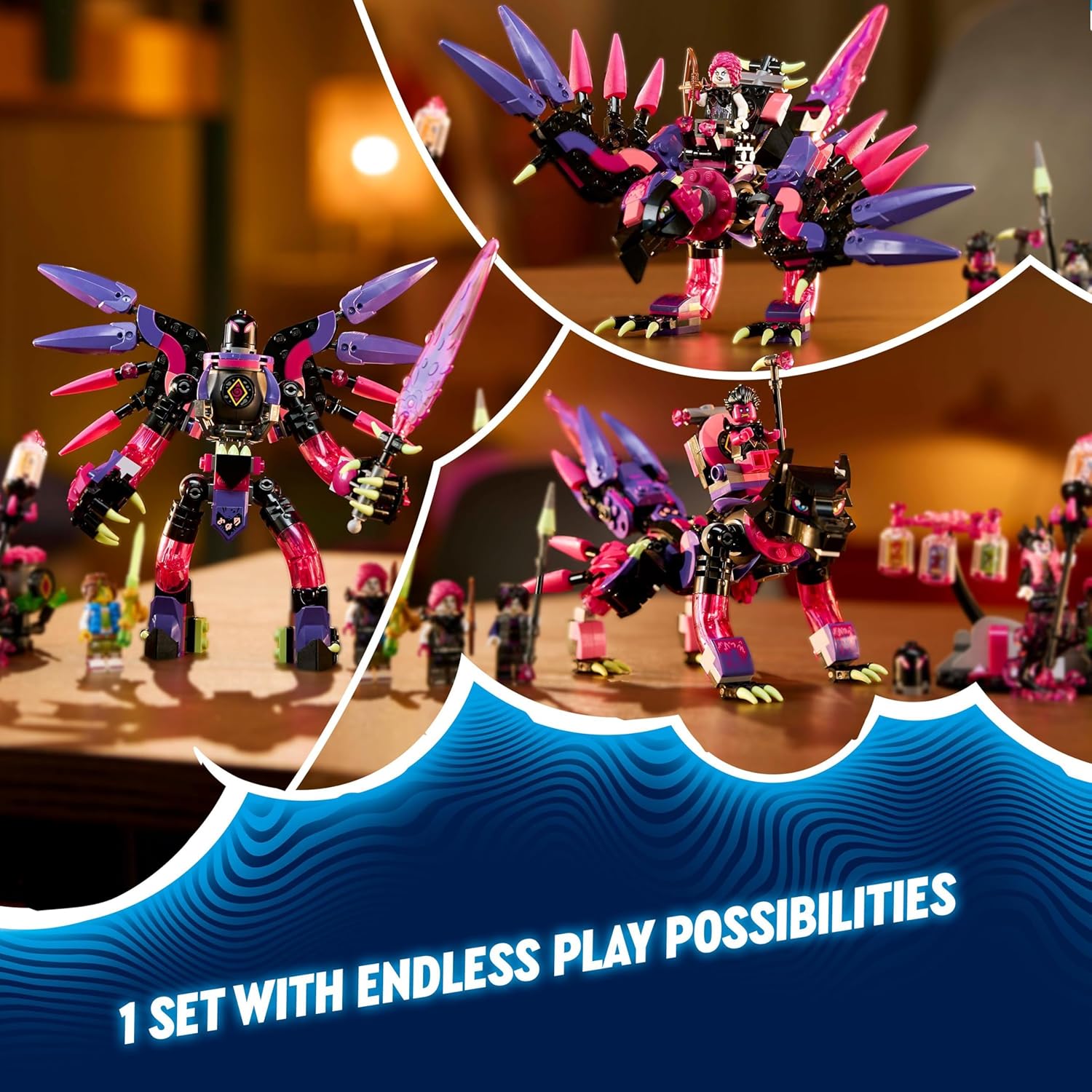 LEGO® | DREAMZzz: The Never Witch's Nightmare Creatures (71483)
