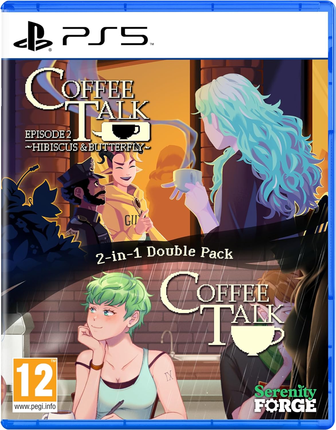 Coffee Talk 1 + 2 (Double Pack) (PlayStation 5)