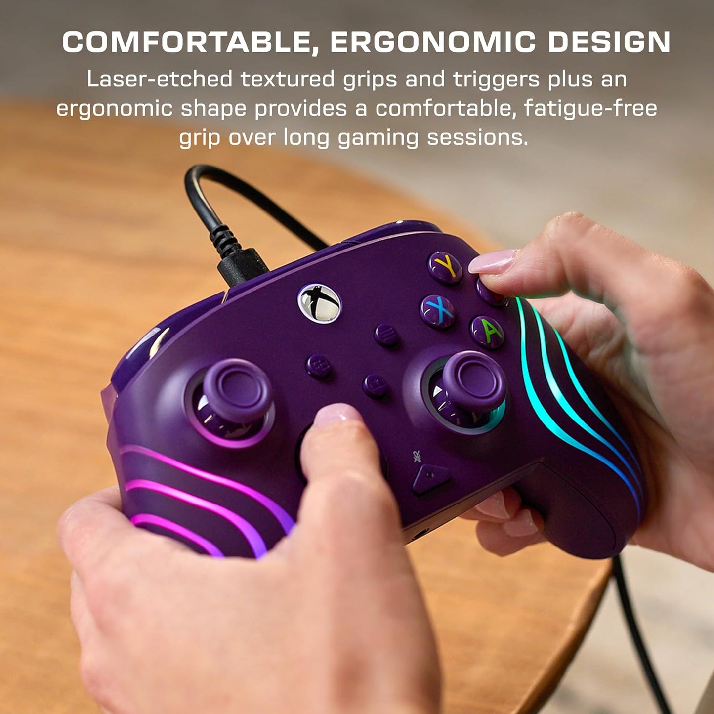 Turtle Beach Afterglow Wave Purple | Xbox Series X