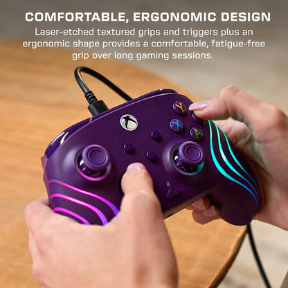 Turtle Beach Afterglow Wave Purple | Xbox Series X