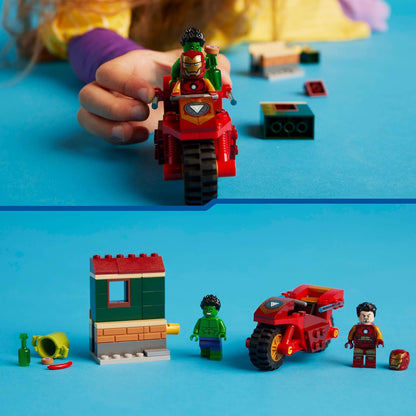 LEGO® | Marvel: Iron Man with Bike and The Hulk (76287)