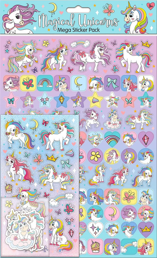 Magical Unicorns Mega Sticker Pack