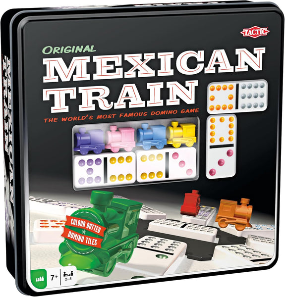 TACTIC - MEXICAN TRAIN - TIN BOX WITH WINDOW
