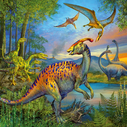 Ravensburger Dinosaur Fascination 3x49 Piece Puzzle