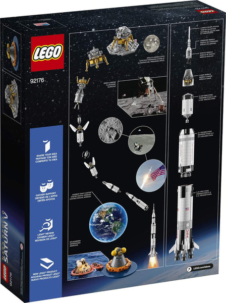 LEGO® | Ideas: NASA Apollo Saturn V Space Rocket (92176)