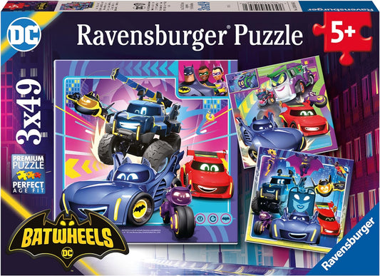 Ravensburger | Batwheels Jigsaw 3x49 pcs