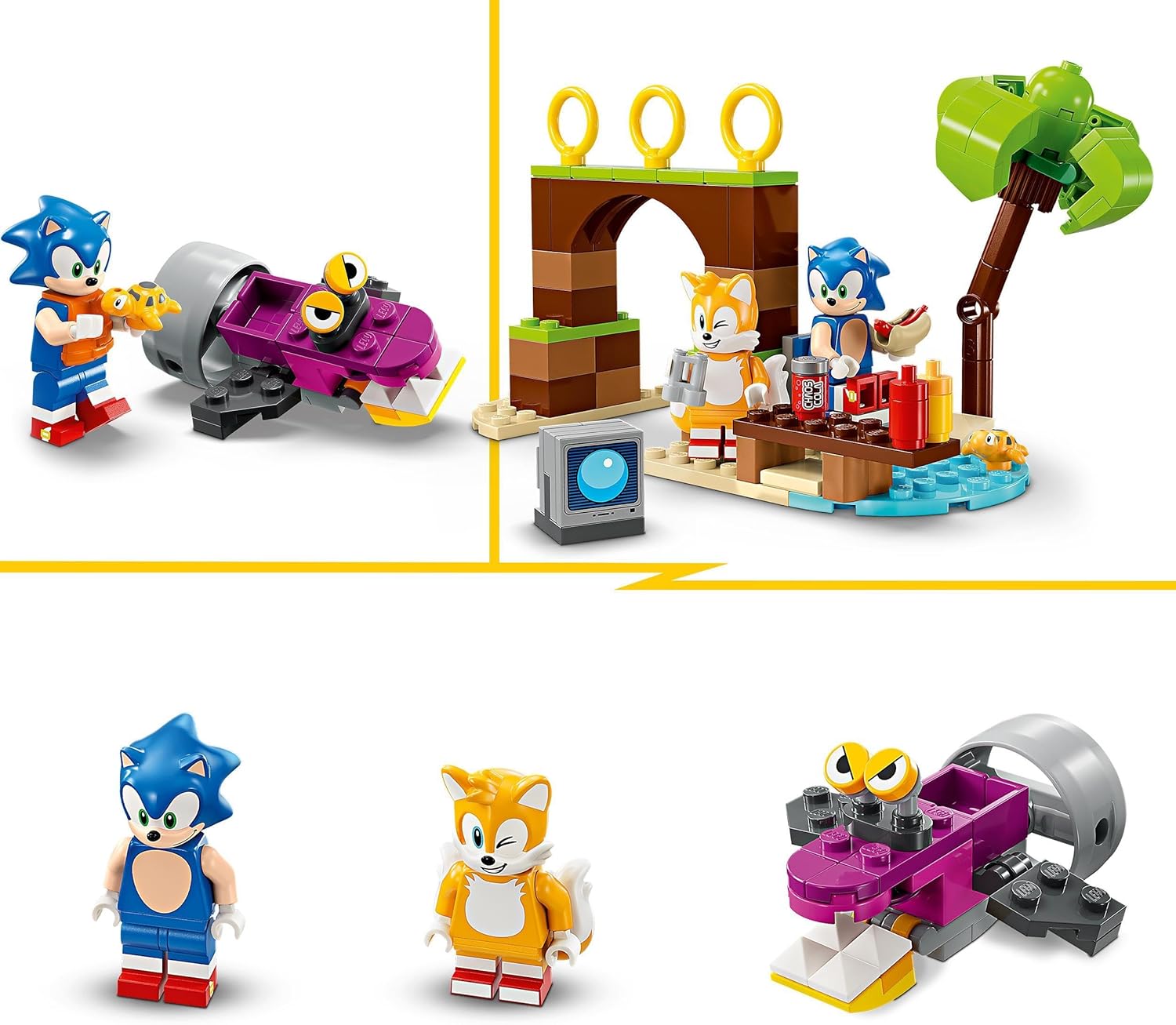 LEGO® | Sonic the Hedgehog: Tails' Adventure Boat (76997)