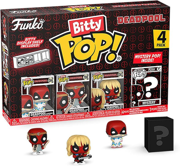 Funko Bitty POP: Deadpool - Sleepover 4 Pack