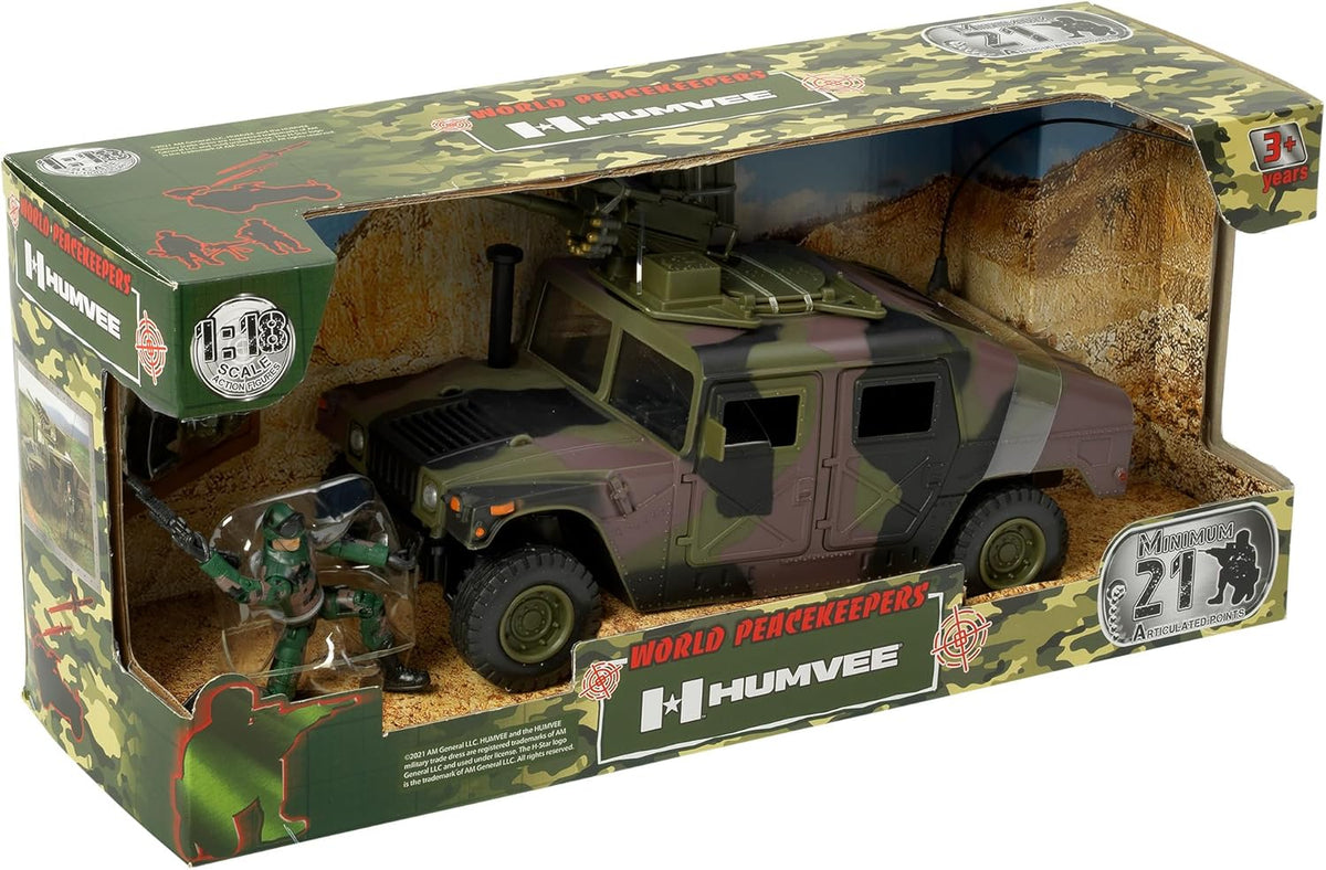 World Peacekeepers - Humvee Assault Vehicle And Figures