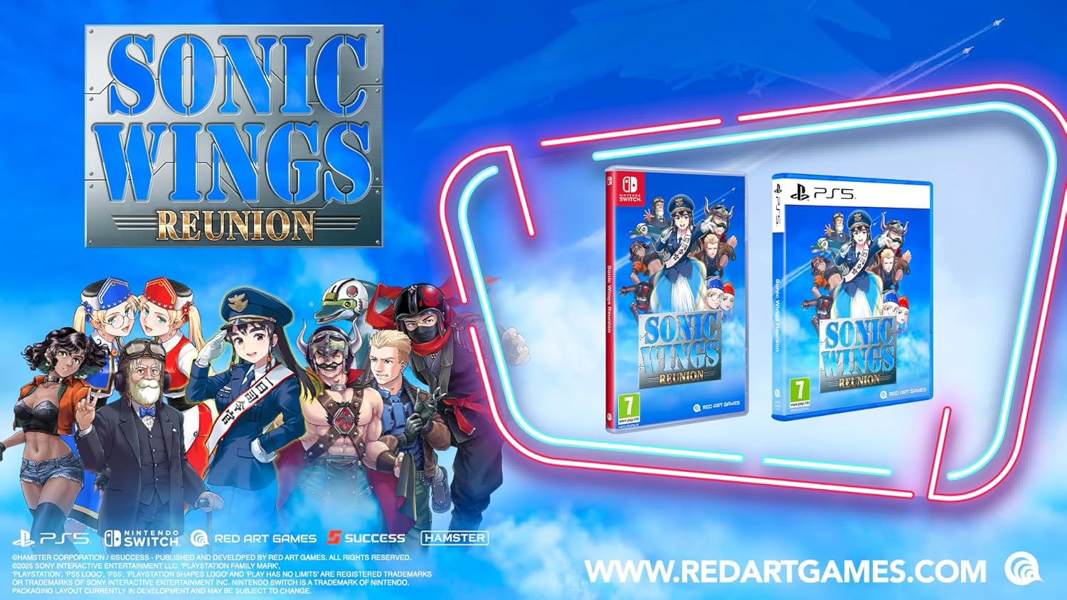 Sonic Wings Reunion (PlayStation 5)