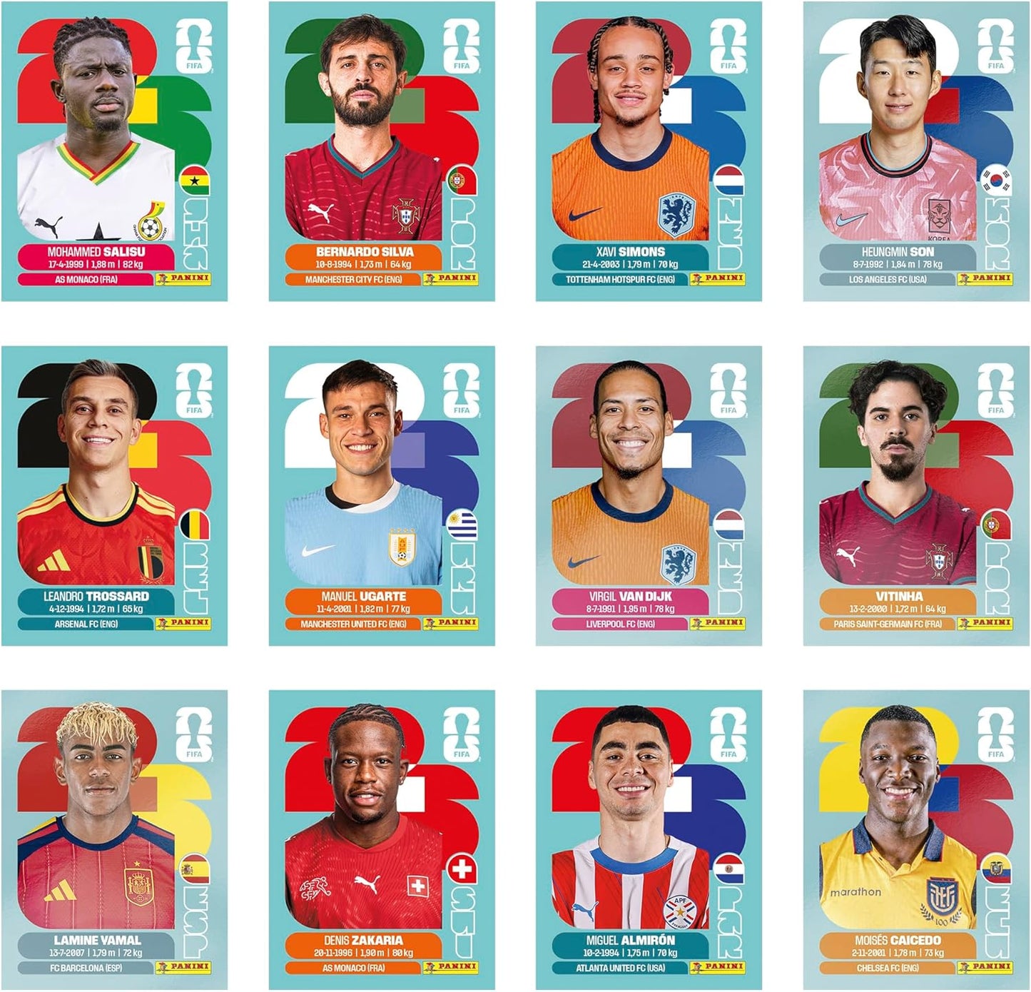 FIFA World Cup 2026 Sticker Collection: Gold Hardback Album