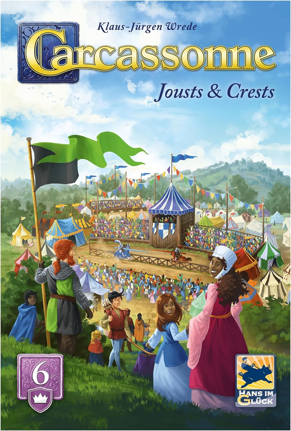 Carcassonne: Jousts & 2 Crests (Exp. 6 2025)
