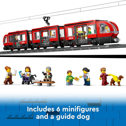 LEGO® | City: Downtown Streetcar and Station (60423)
