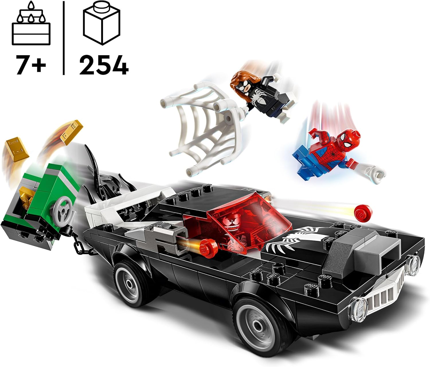 LEGO® | Marvel: Spider-Man vs. Venom Muscle Car (76309)