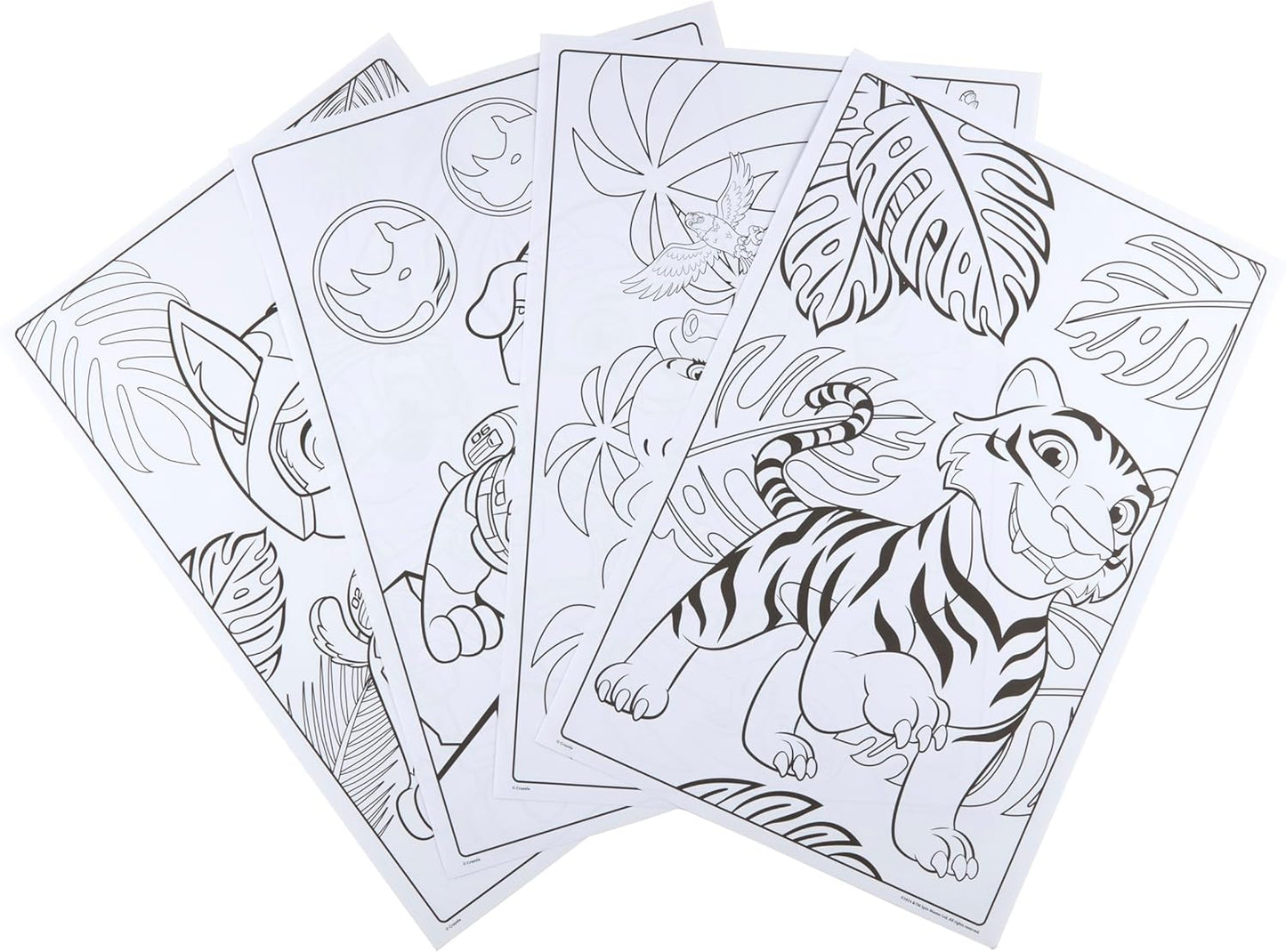 Crayola: Paw Patrol Giant Colouring Pages with Stickers