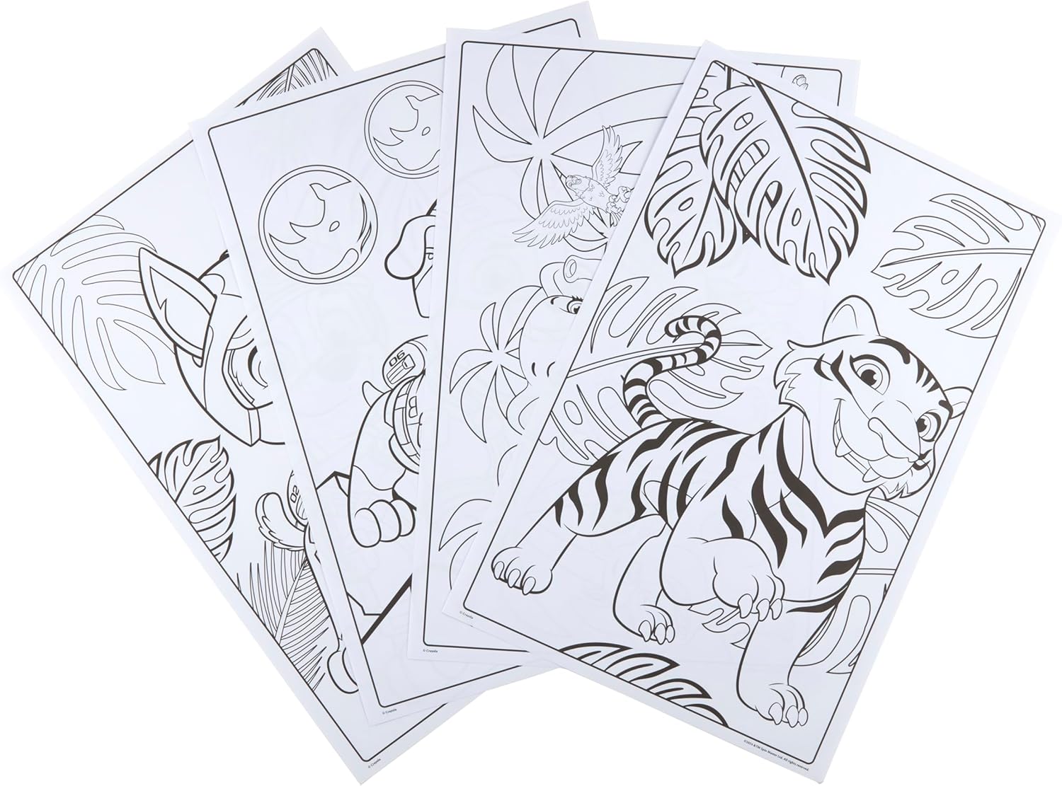 Crayola: Paw Patrol Giant Colouring Pages with Stickers
