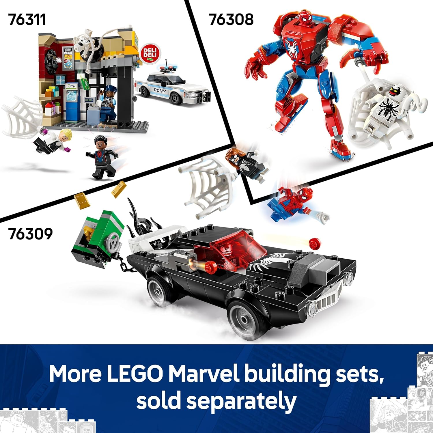 LEGO® | Marvel: Spider-Man Mech vs. Anti-Venom (76308)
