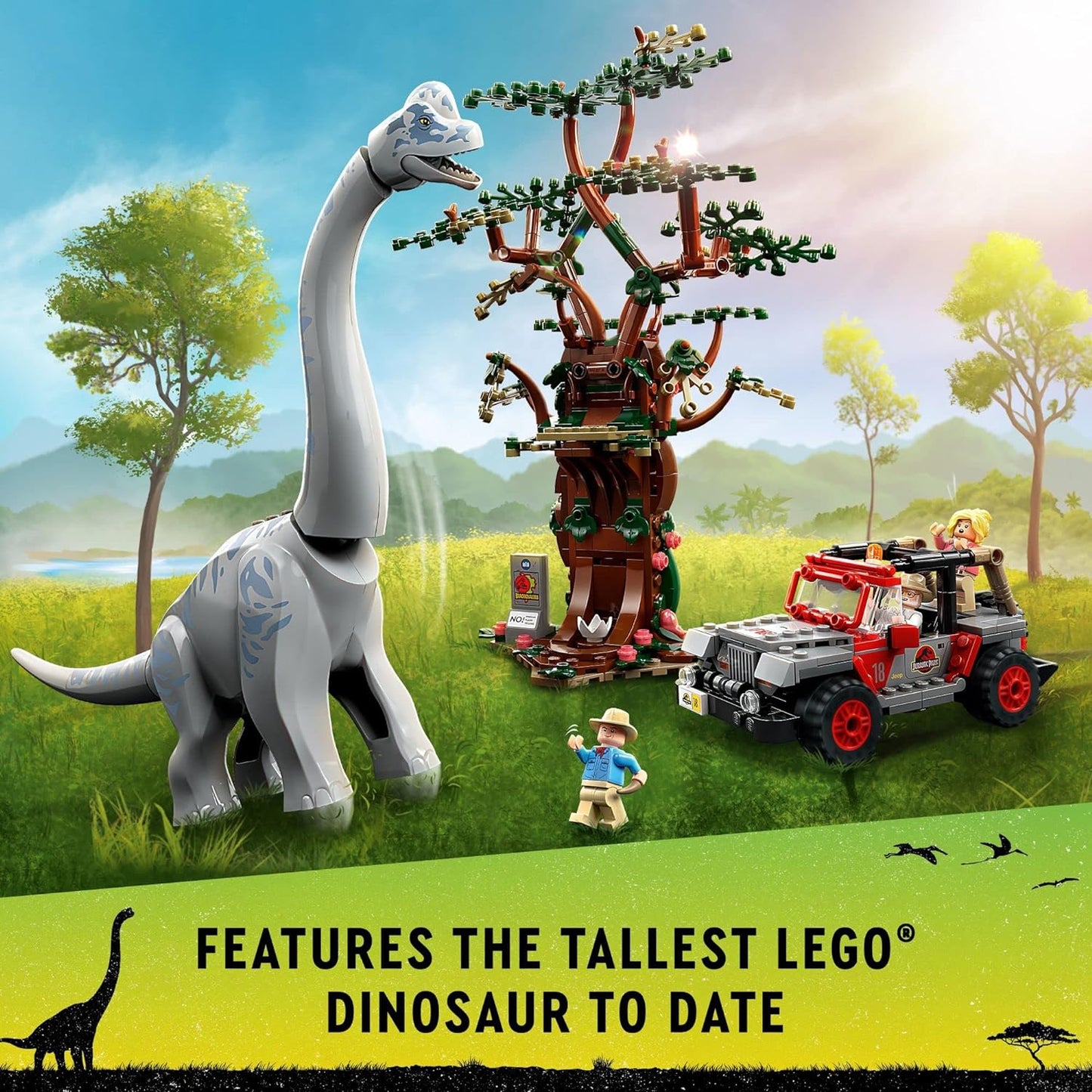 LEGO® | Jurassic Park: Brachiosaurus Discovery (76960)