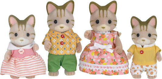 Sylvanian Families: Striped Cat Family
