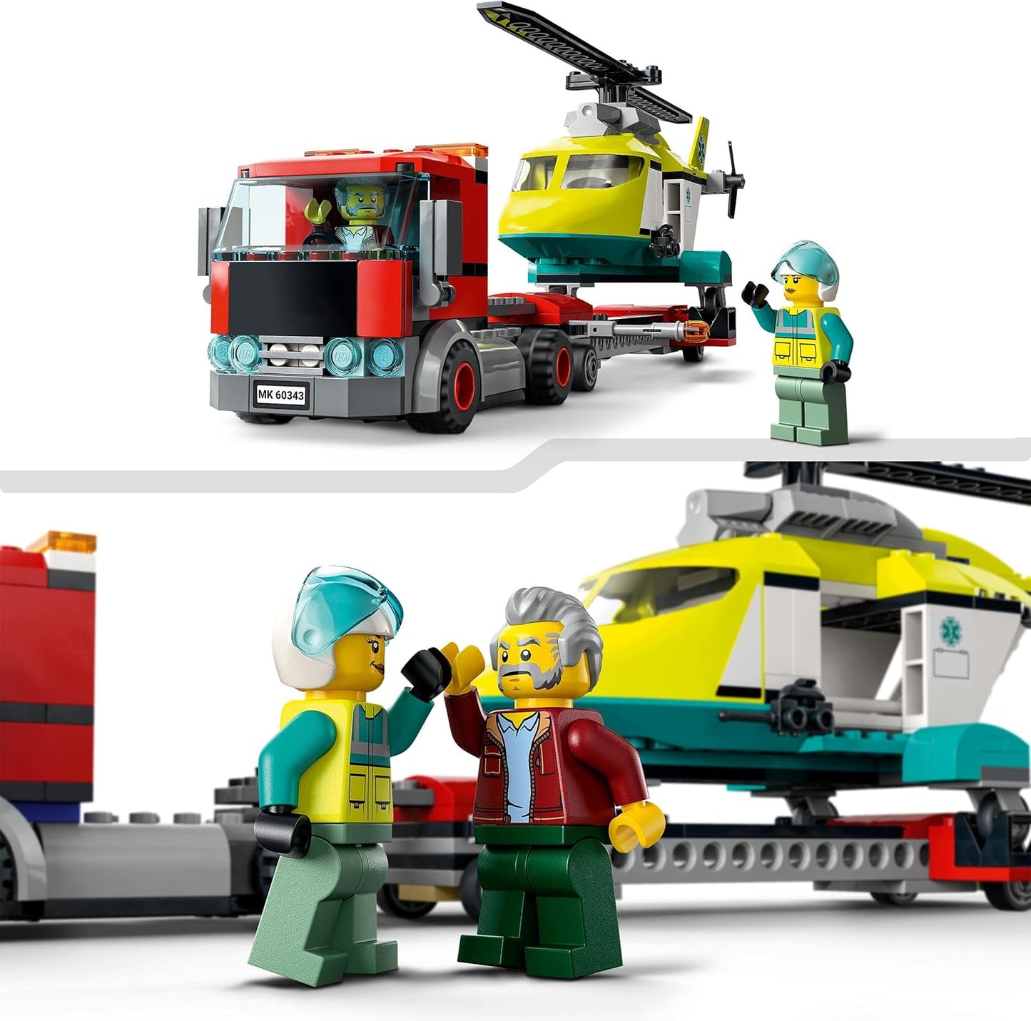 LEGO® | City: Rescue Helicopter Transport (60343)