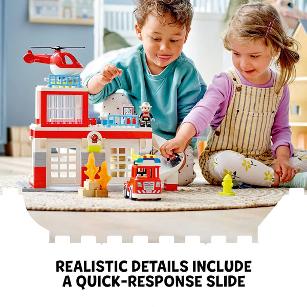 LEGO® | DUPLO: Fire Station & Helicopter (10970)