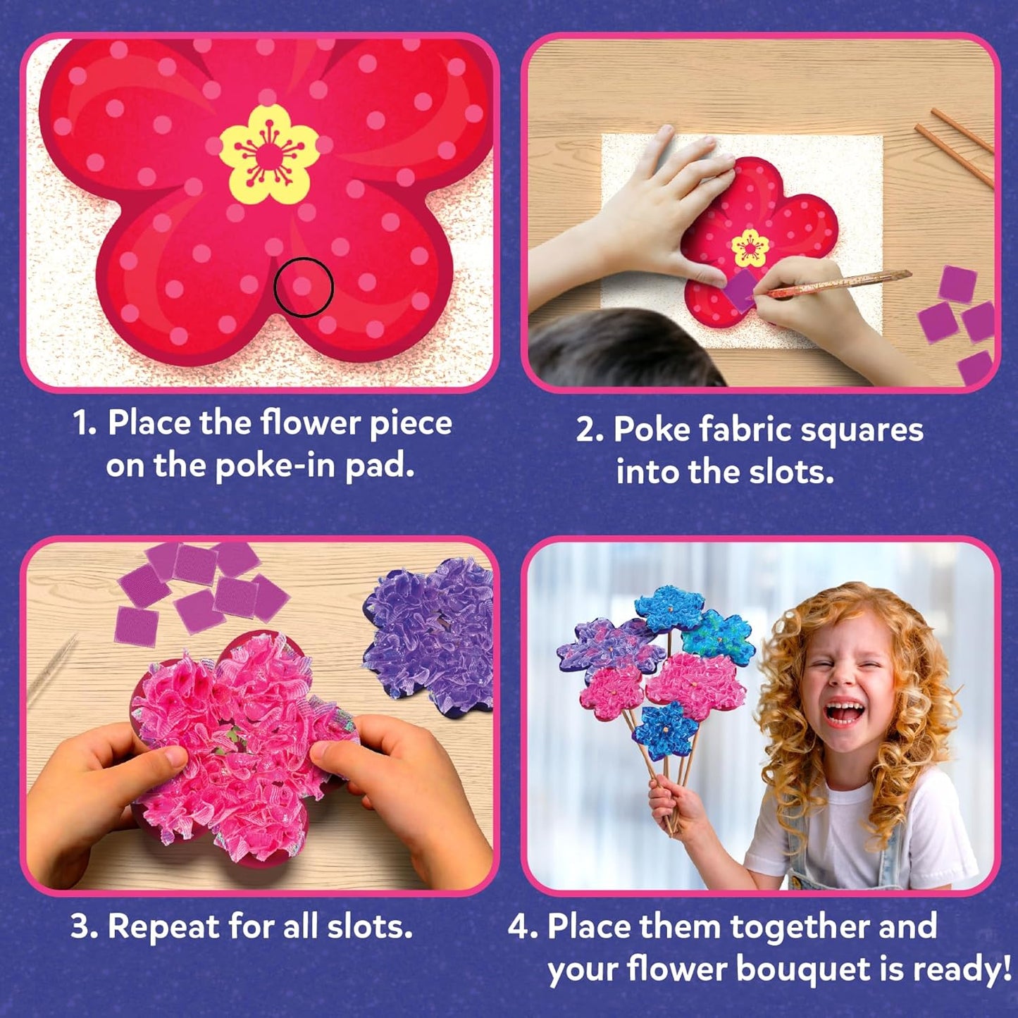 Skillmatics Poke-In Art - Flower Bouquet