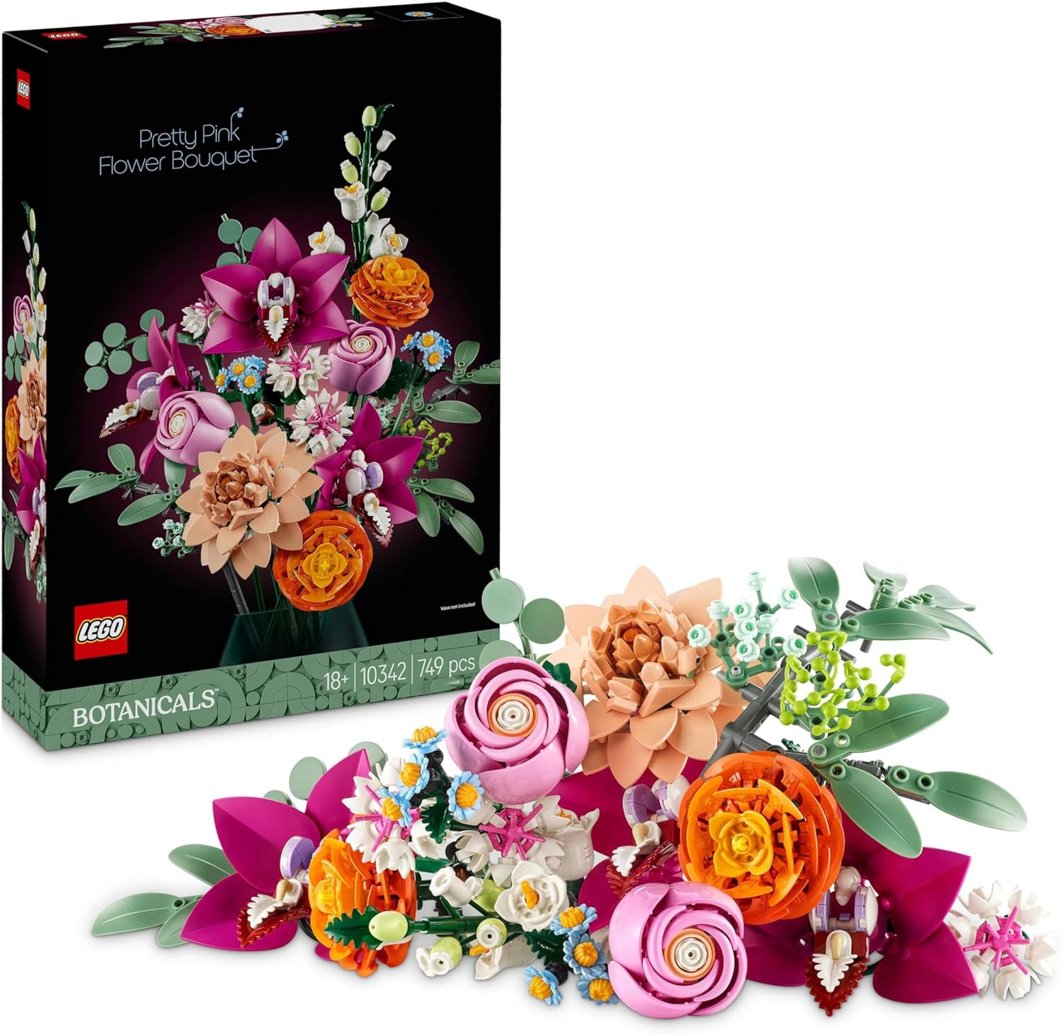 LEGO® | Botanicals: Pretty Pink Flower Bouquet (10342)