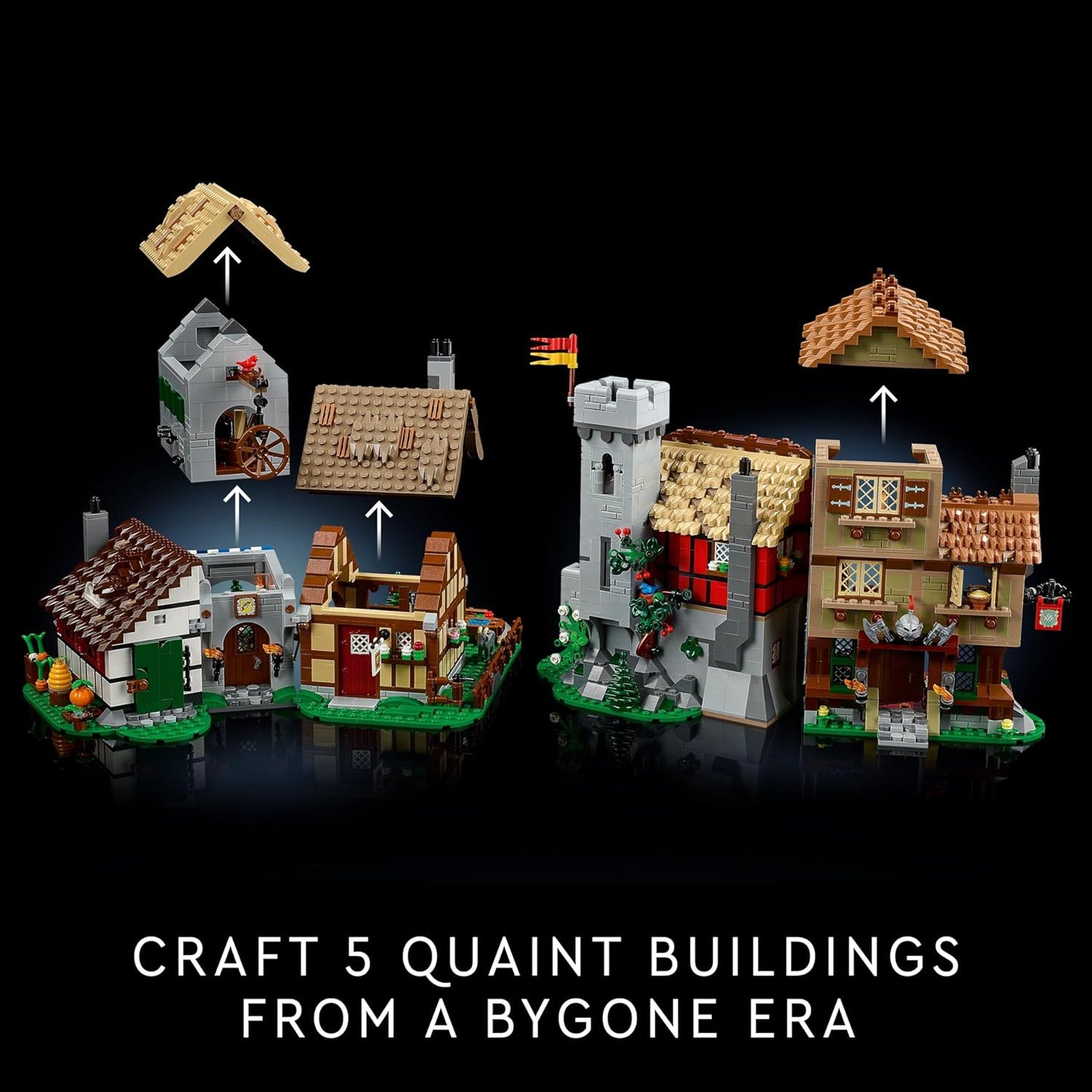 LEGO® | Exclusive, Icons: Medieval Town Square (10332)