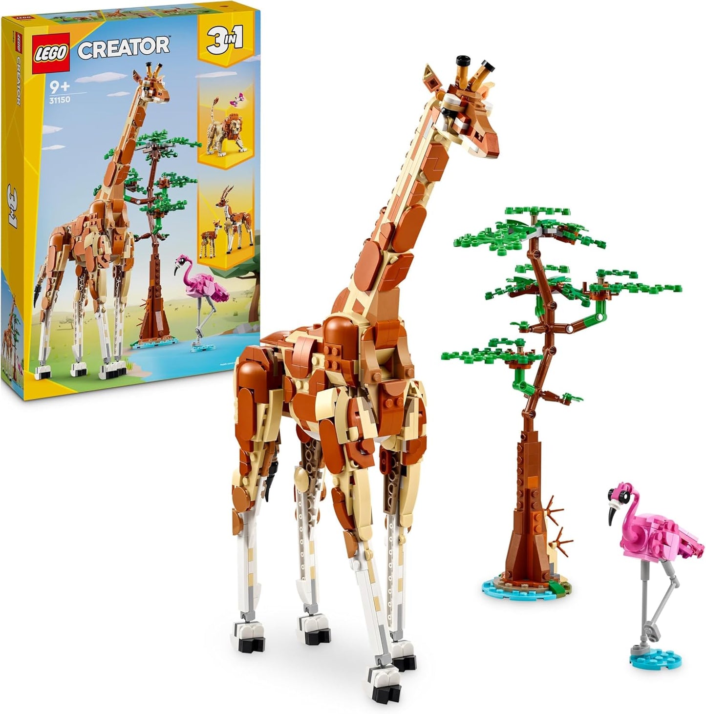 LEGO® | Creator 3-in-1: Wild Safari Animals (31150)