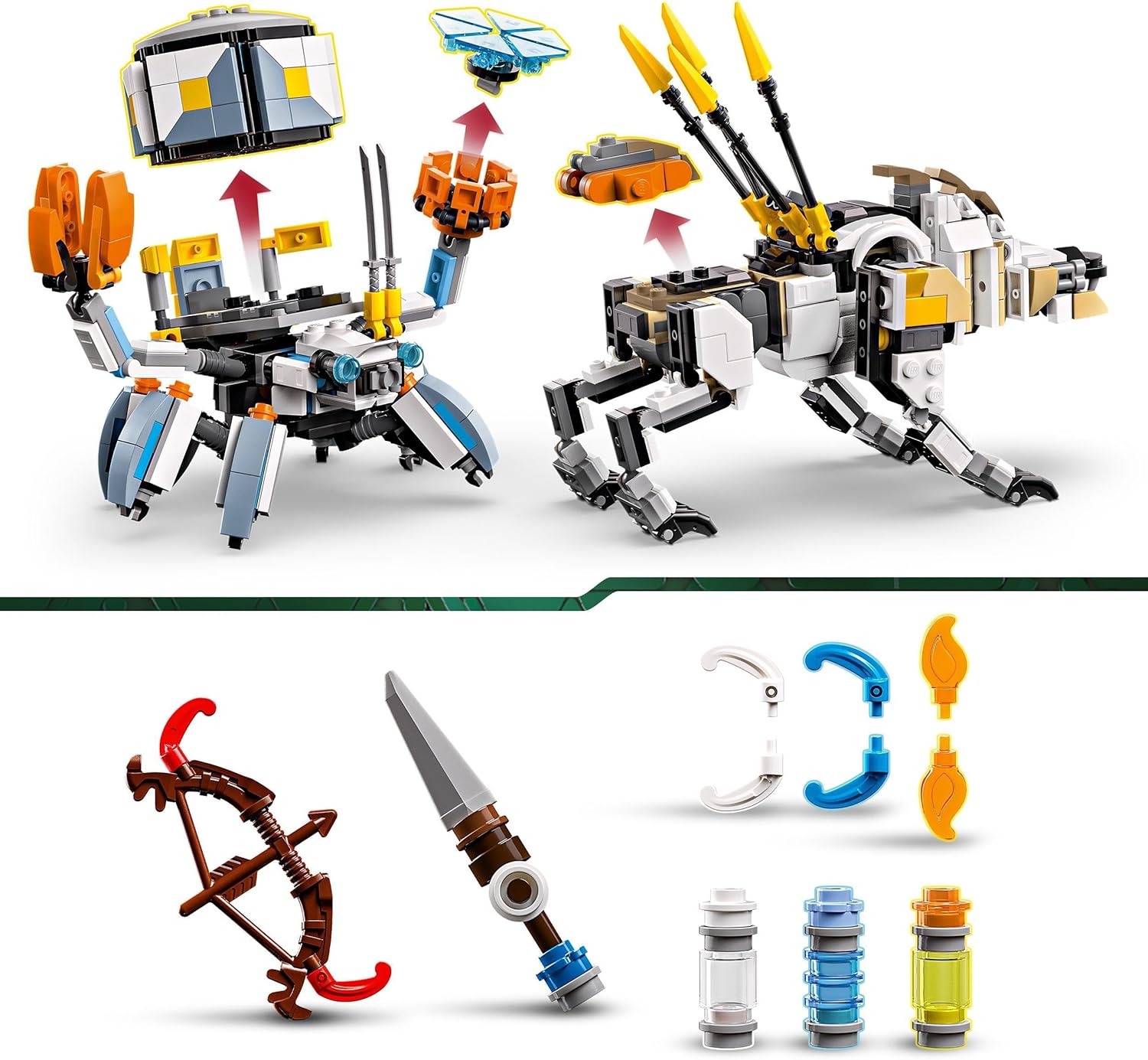 LEGO® | Horizon: Aloy & Varl vs. Shell-Walker & Sawtooth (77037)