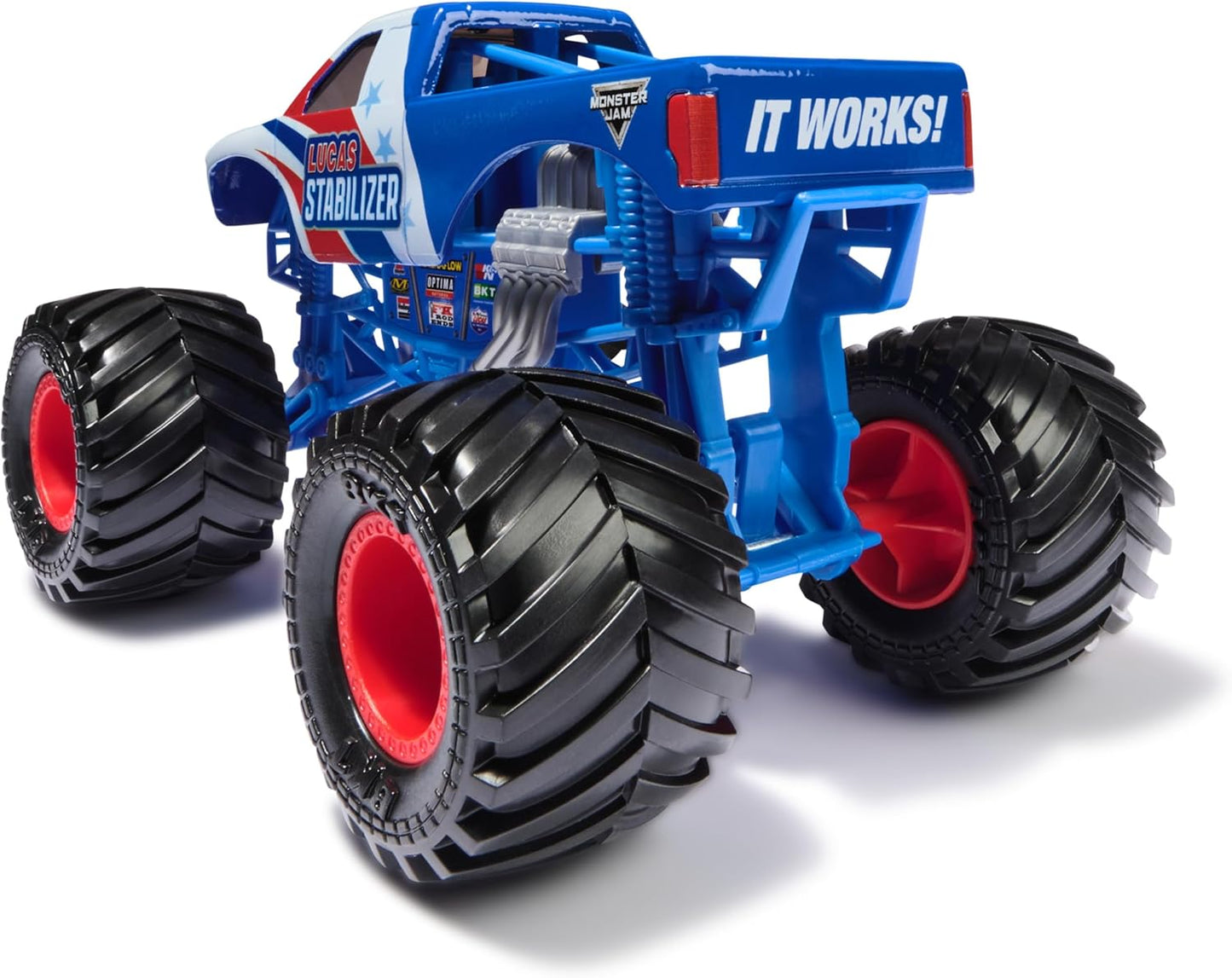 Monster Jam 1:24 Die-Cast – Lucas Stabilizer