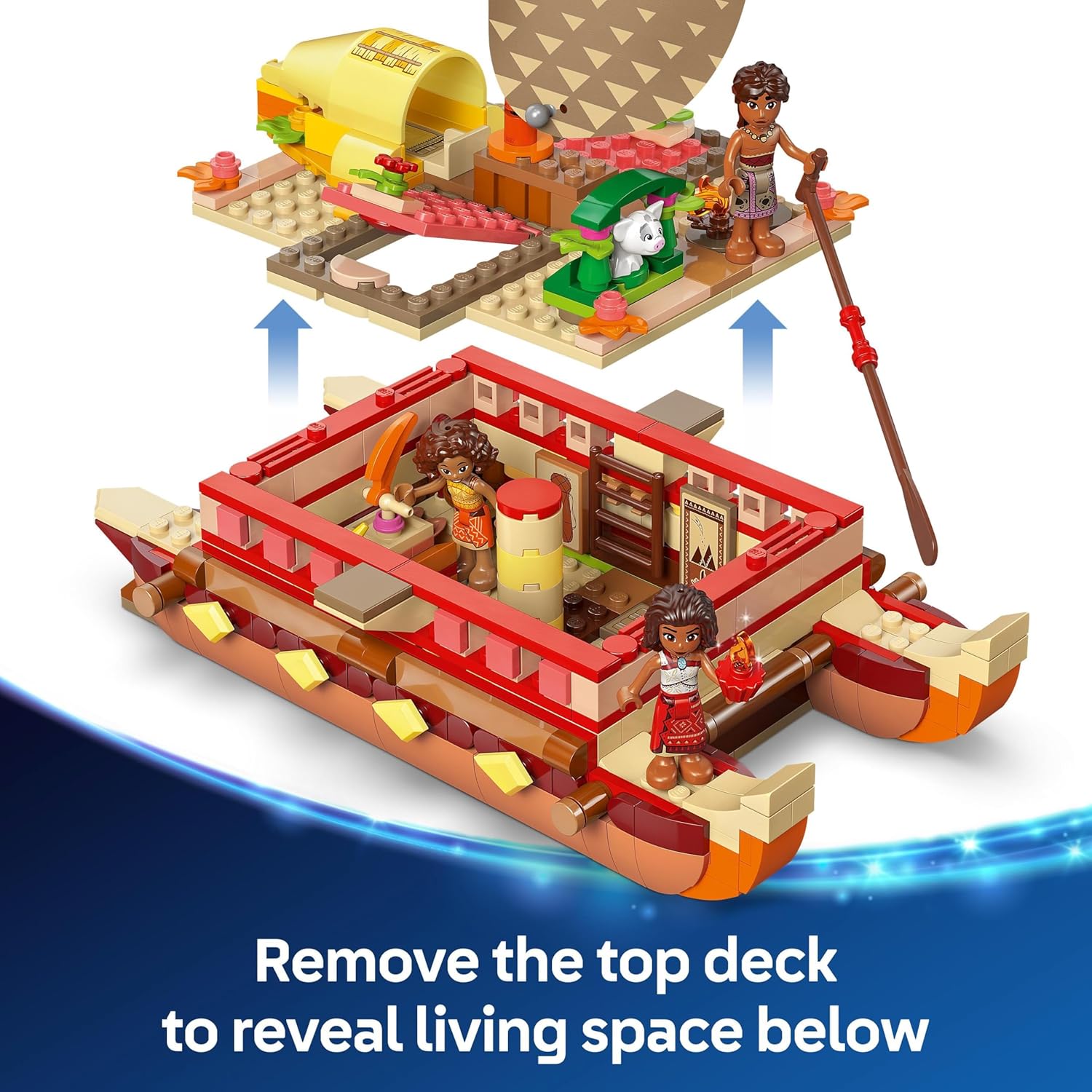 LEGO® | Disney Princess: Moana's Adventure Canoe (43270)