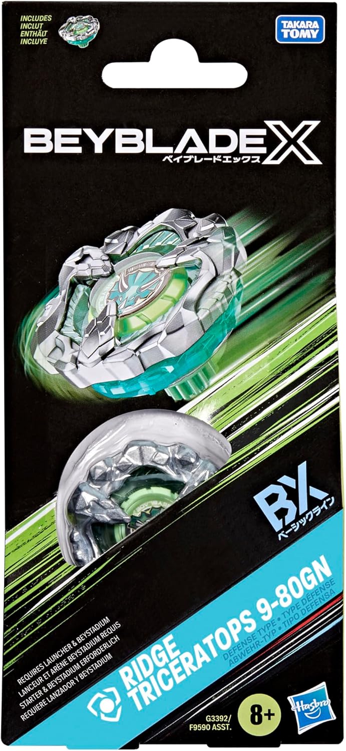 Beyblade X: Ridge Triceratops 9-80GN (Defence)