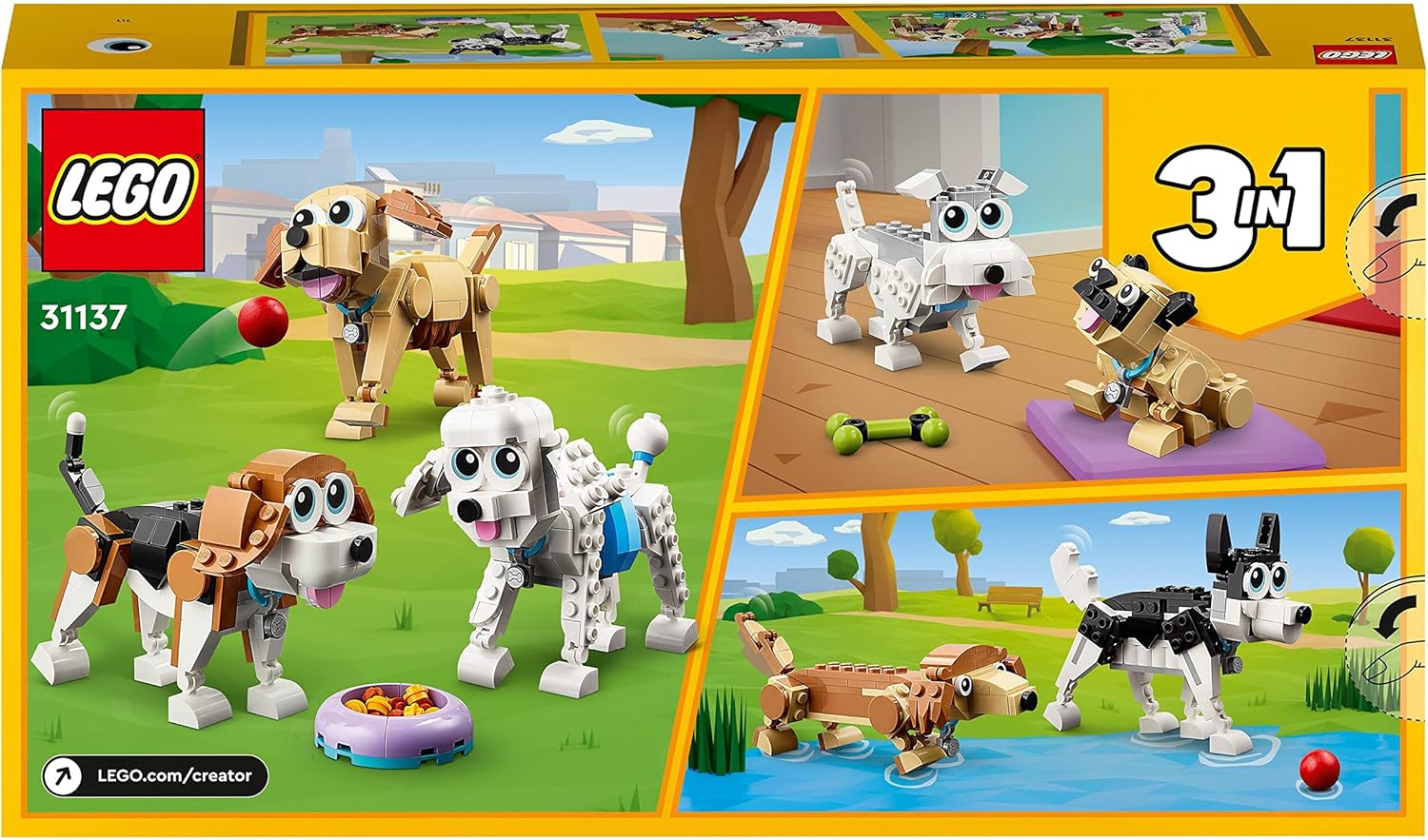 LEGO® | Creator: Dogs (31137)
