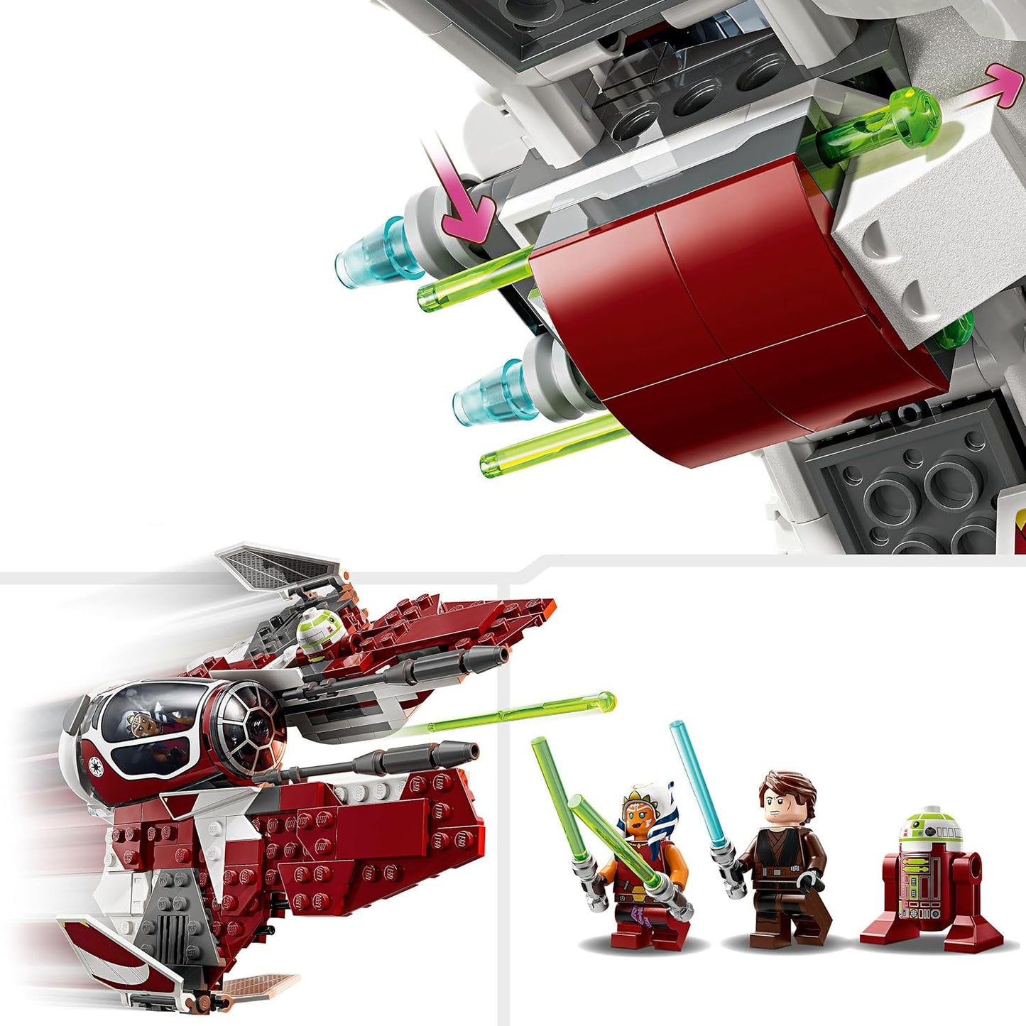 LEGO® | Star Wars: Ahsoka's Jedi Interceptor (75401)