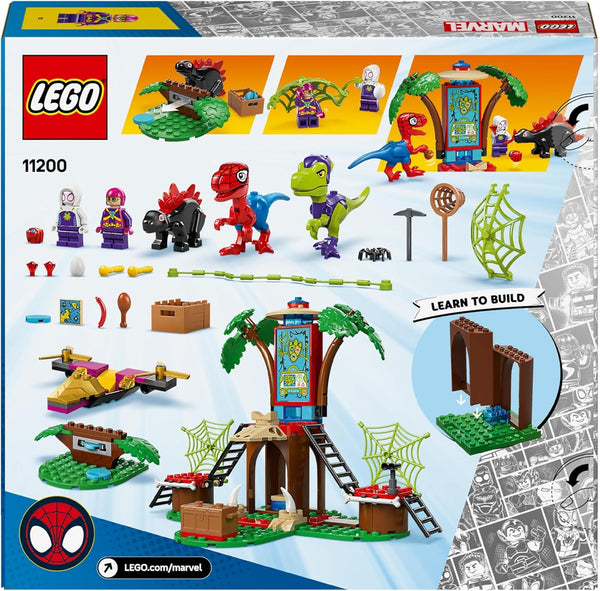 LEGO® | Marvel: Spidey and Gobby's Raptor Battle at Tree House HQ (11200)