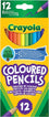Crayola 12 Coloured Pencils
