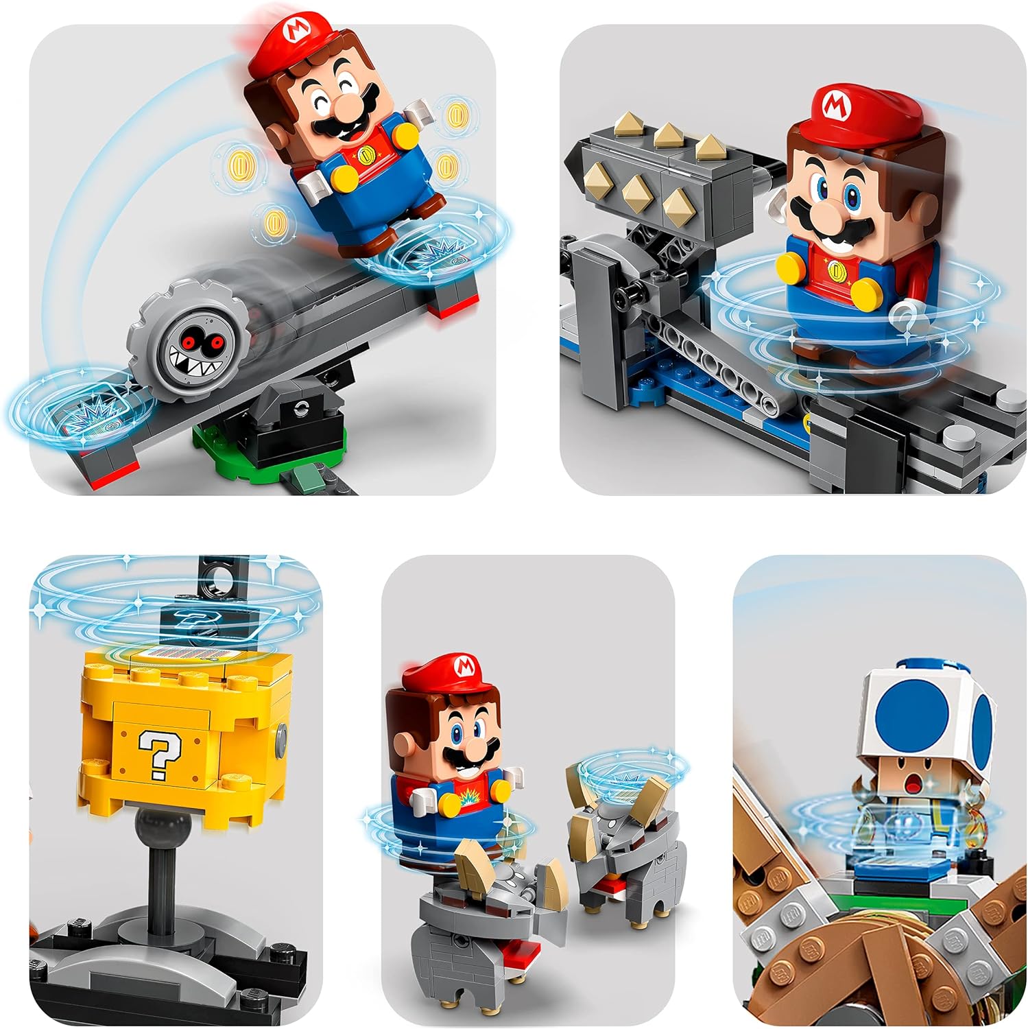 LEGO® | Super Mario: Reznor Knockdown Expansion Set (71390)