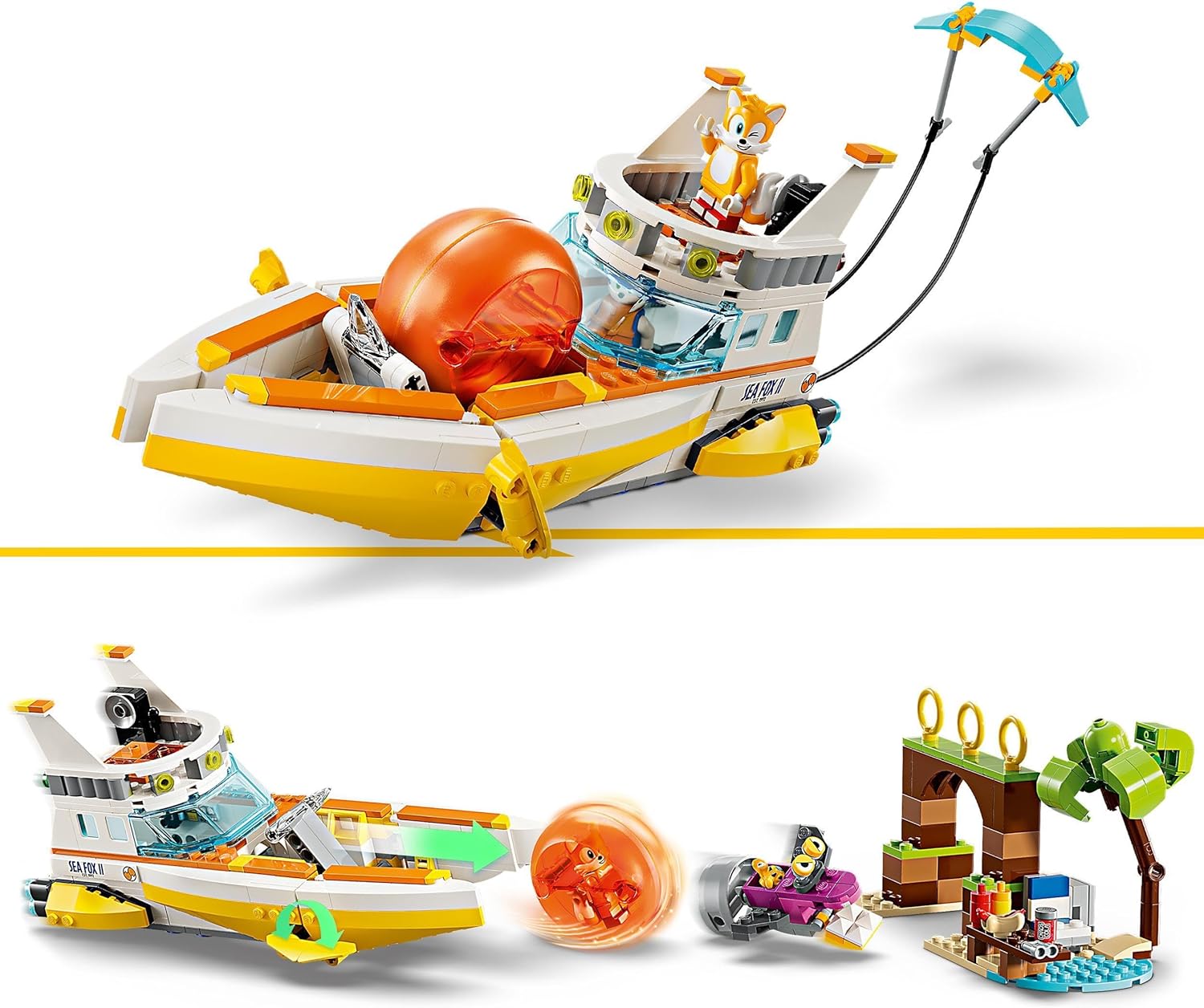 LEGO® | Sonic the Hedgehog: Tails' Adventure Boat (76997)