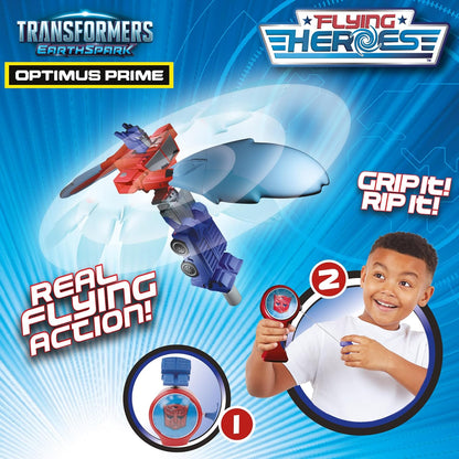 Flying Hero Optimus Prime