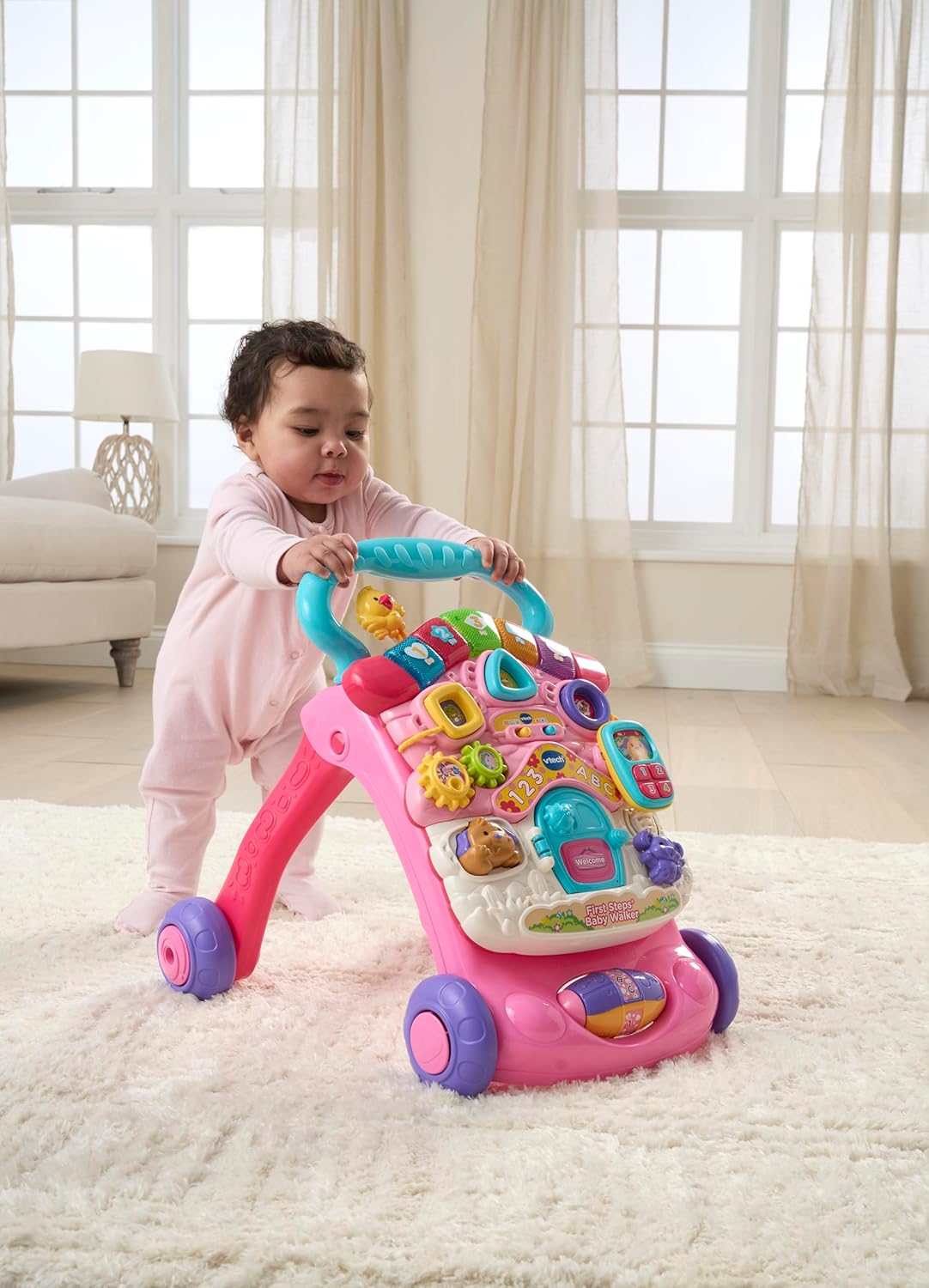 VTech: First Steps Baby Walker Pink