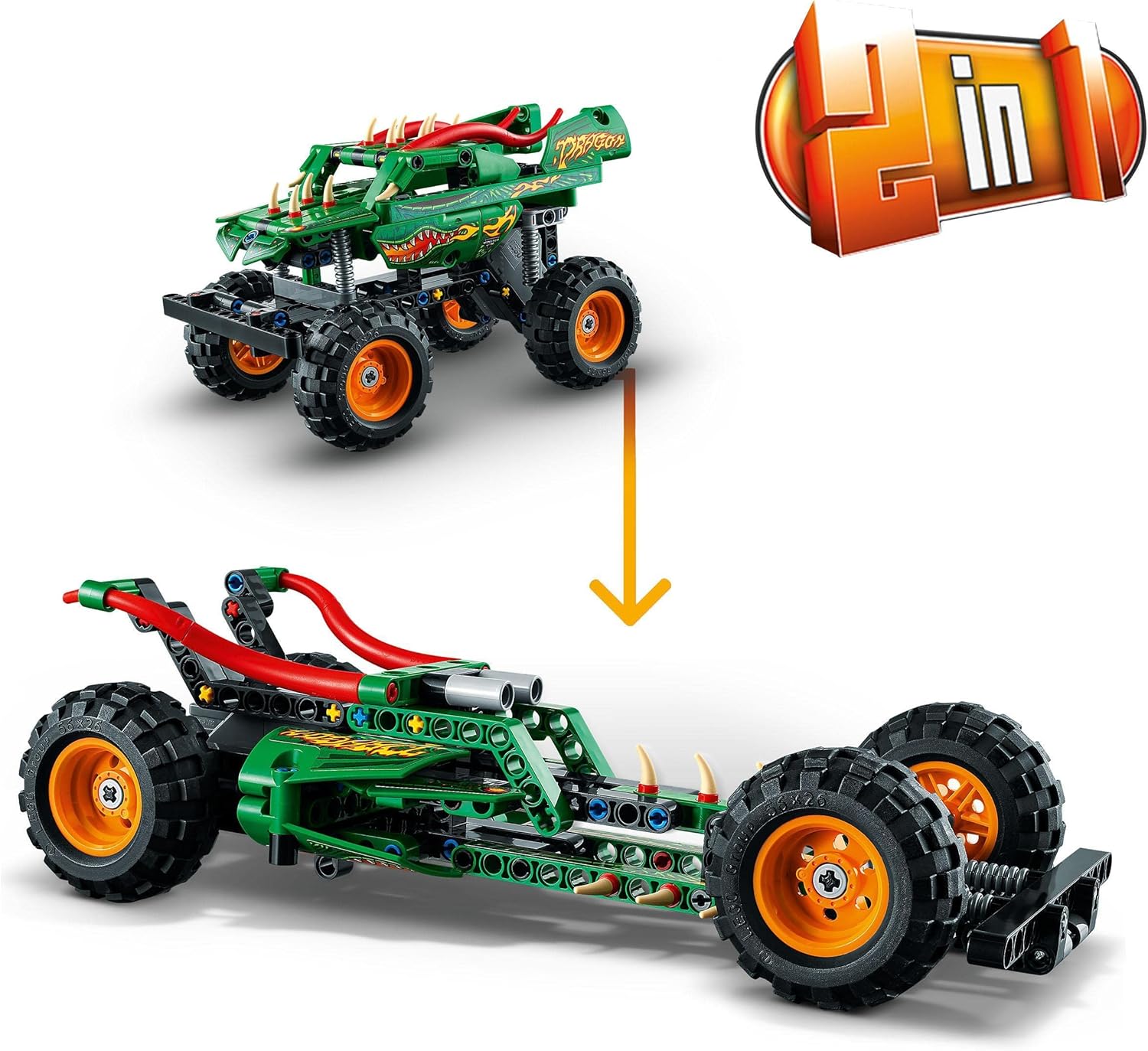LEGO® | Technic: Monster Jam Dragon (42149)