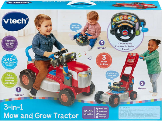 VTech: 3-in-1 Mow and Grow Tractor