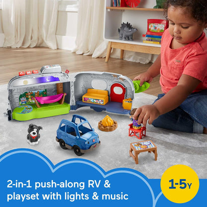 Fisher Price Little People Light-Up Learning Camper
