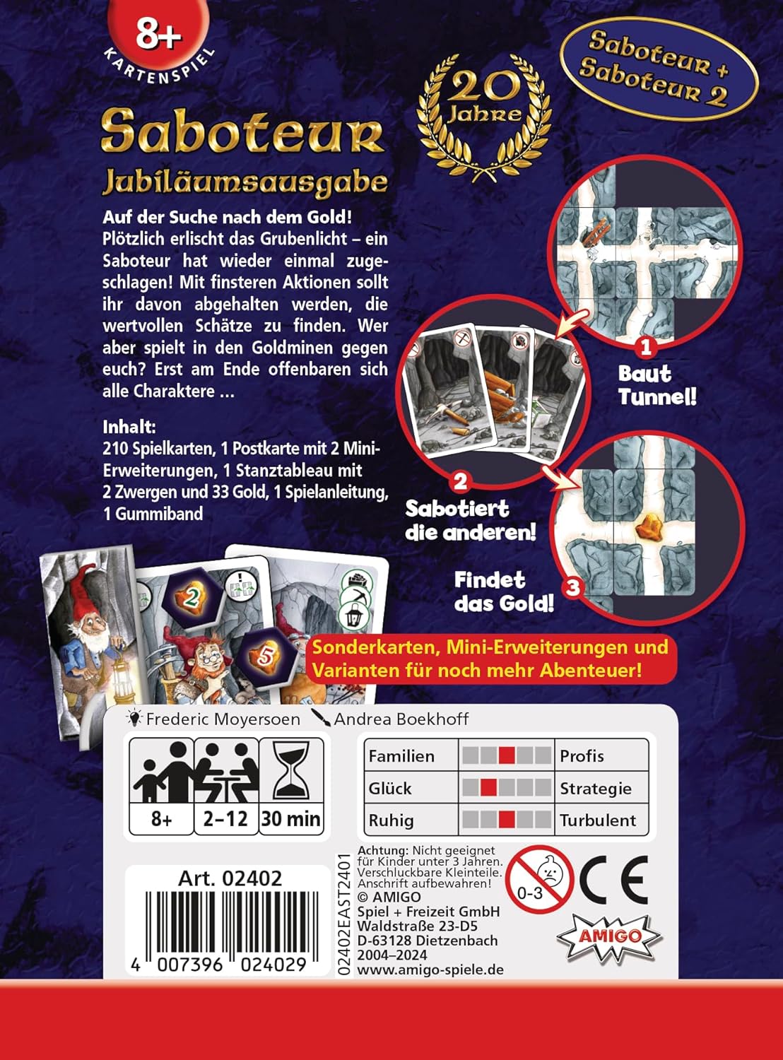 Saboteur 20 Years Jubilee Edition