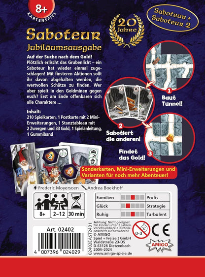 Saboteur 20 Years Jubilee Edition
