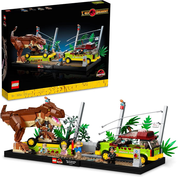 LEGO® | Jurassic Park: T-Rex Breakout (76956)