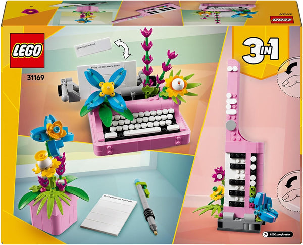 LEGO® | Creator 3in1: Typewriter with Flowers (31169)
