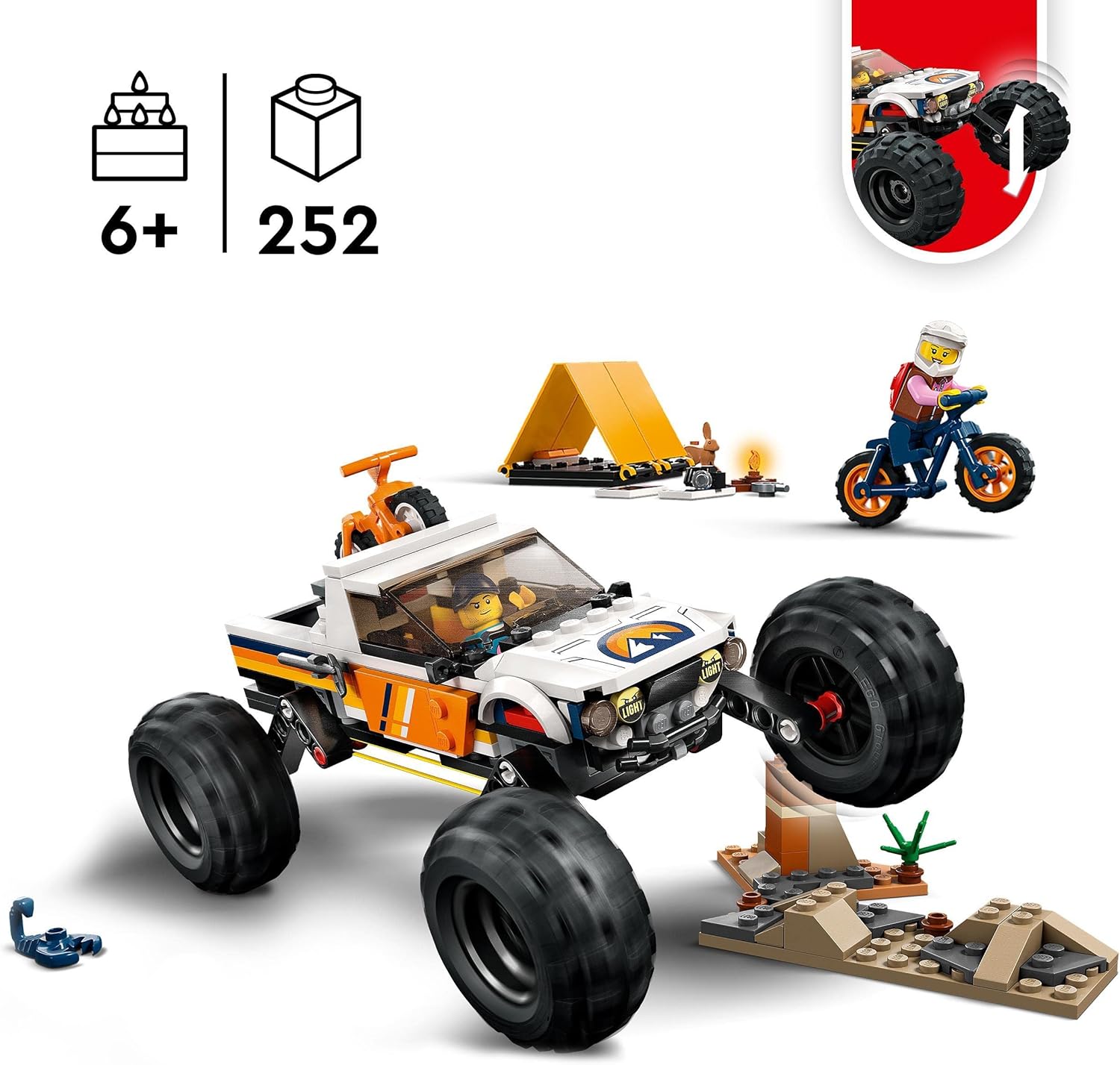 LEGO® | City: 4x4 Off-Roader Adventures (60387)